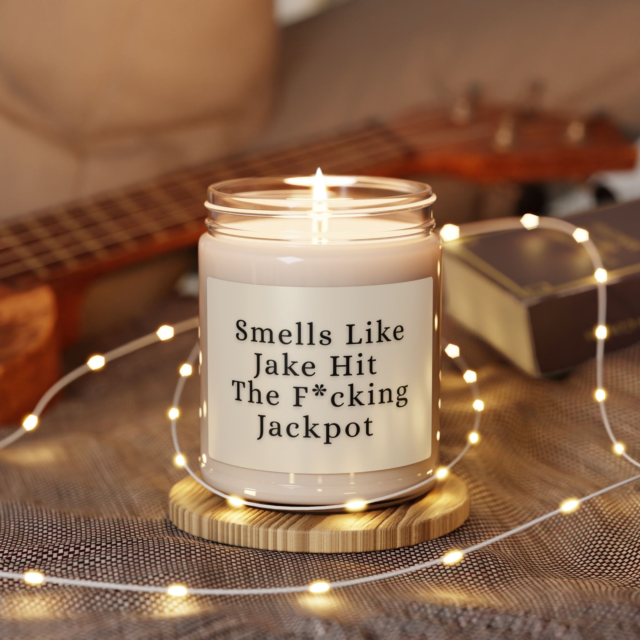 Smells Like Jake Hit The F*cking Jackpot  Candle — 9oz