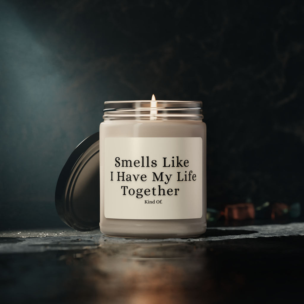 Smells Like I Have My Life Together  — 9oz Scented Jar Candle
